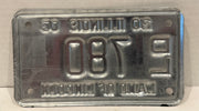 2003 Illinois Motorcycle Dealer Dealership License Plate DL 780 Harley Davidson - TvMovieCards.com