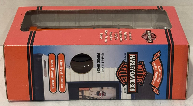 Harley Davidson Motorcycles 1950s Replica Gas Pump Bank 1:12 Scale Diecast 97897 - TvMovieCards.com