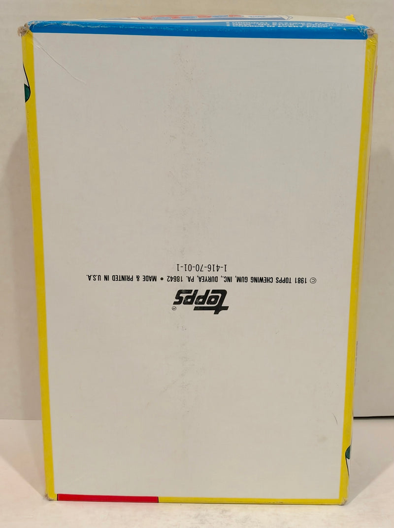 1981 Cute 'n Cuddly Animal Posters Wax Box 36 Packs Topps
