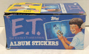 1982 E.T. The Extra Terrestrial Album Sticker Box 100 Packs Sealed Topps Panini - TvMovieCards.com