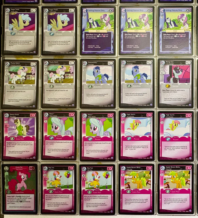 My Little Pony Premiere Pinkie Pie CCG Theme Deck MLP Enterplay Hasbro   - TvMovieCards.com