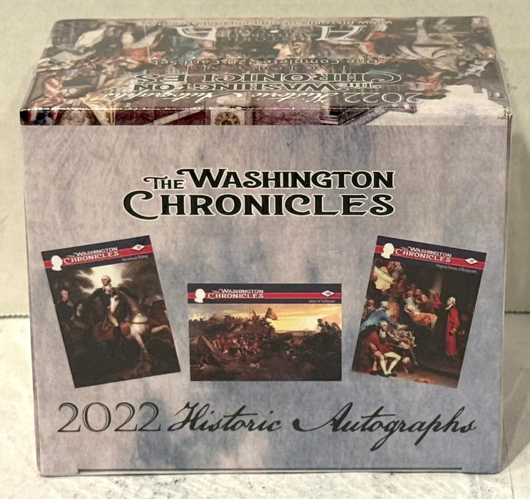 2022 Historic Autographs The Washington Chronicles Factory Card Set 220 Cards - TvMovieCards.com