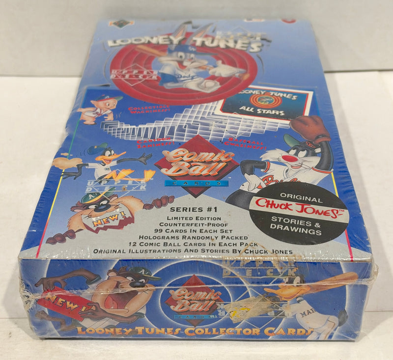 Looney Tunes Comic Ball Series 1 Vintage Card Box 36 Packs Upper Deck 1990 - TvMovieCards.com
