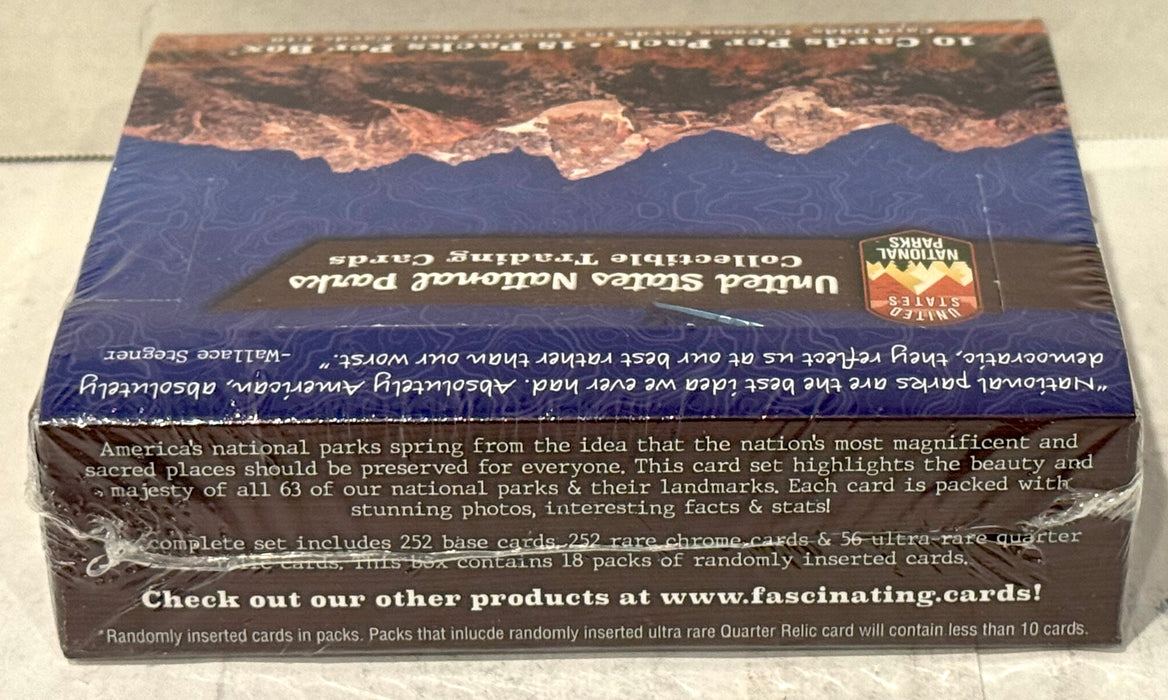 2022 United States National Park Collectible Trading Card Hobby Box - TvMovieCards.com
