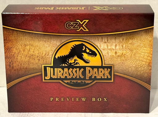 2025 SDCC Cryptozoic CZX Jurassic Park Preview Box 9 Card Base Set xxx/500 - TvMovieCards.com
