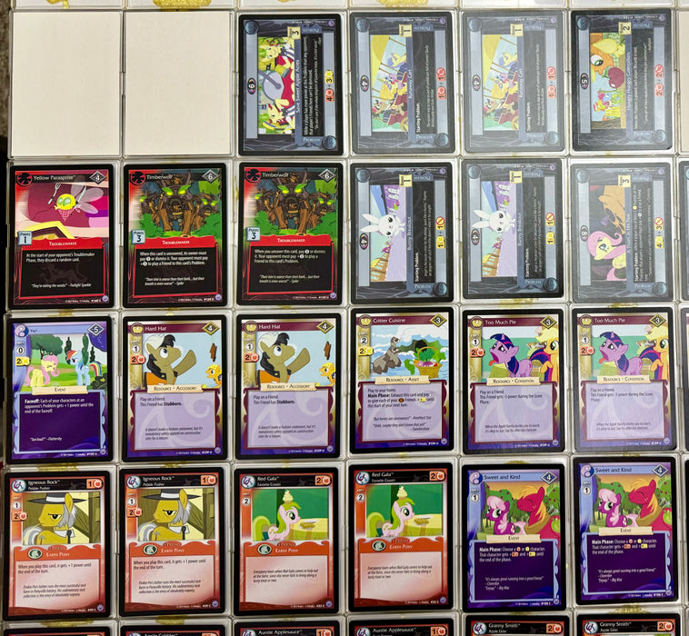 My Little Pony Premiere Fluttershy CCG Theme Deck MLP Enterplay Hasbro   - TvMovieCards.com