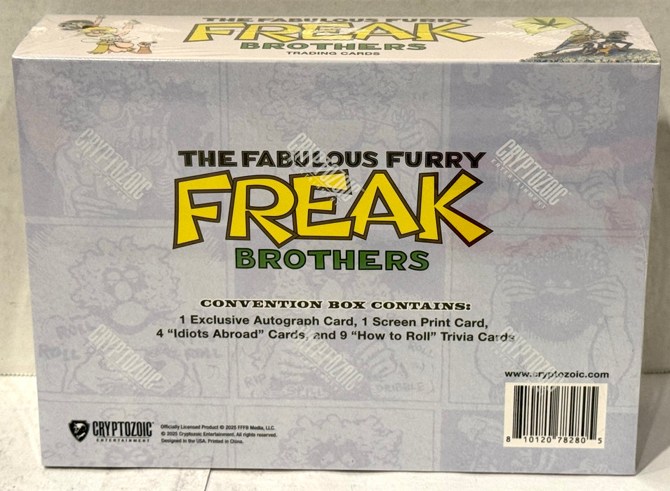 2025 The Fabulous Furry Freak Brothers Trading Cards SDCC Convention Box - TvMovieCards.com