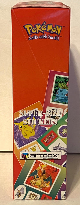 1999 Artbox Pokemon Super-Size Stickers Trading Card Box 36 Packs   - TvMovieCards.com