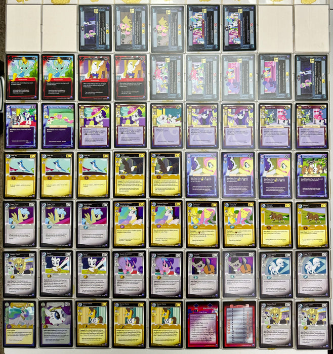 My Little Pony Princess Celestia Canterlot Nights Theme Deck #f4a MLP Enterplay   - TvMovieCards.com