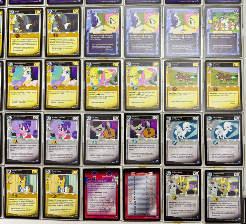 My Little Pony Princess Celestia Canterlot Nights Theme Deck #f4a MLP Enterplay   - TvMovieCards.com