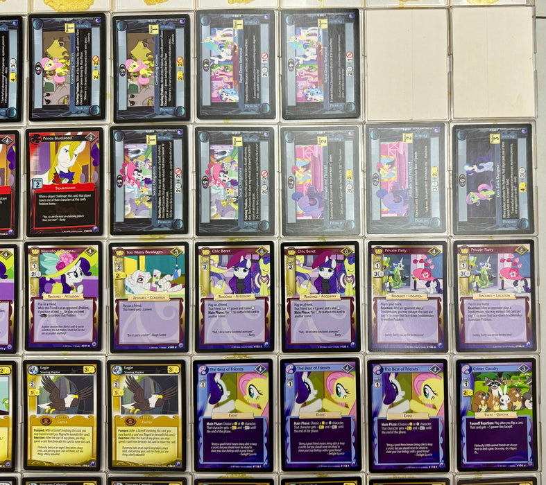 My Little Pony Princess Celestia Canterlot Nights Theme Deck #f4a MLP Enterplay   - TvMovieCards.com