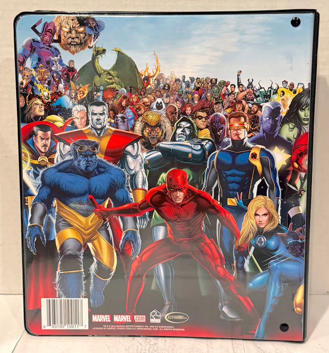 2015 Marvel Legends of Marvel Empty Trading Card Album Binder Rittenhouse - TvMovieCards.com