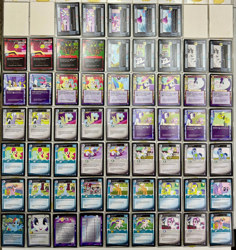 My Little Pony Premiere Rainbow Dash Theme Deck #f1 MLP Enterplay   - TvMovieCards.com