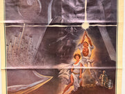 1977 Star Wars Episode IV "A New Hope" 1SH Original Movie Poster Style A 27 x 41 - TvMovieCards.com