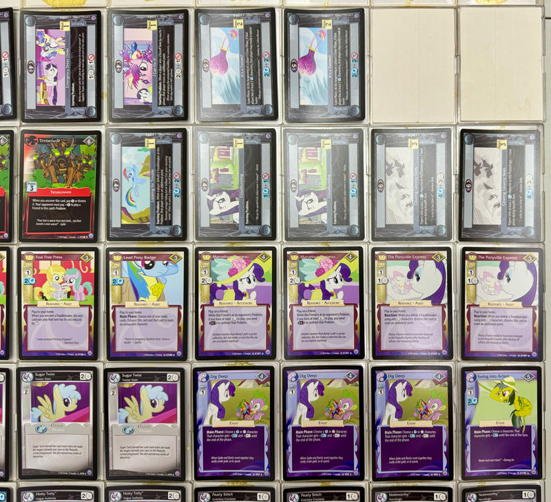 My Little Pony Premiere Rainbow Dash Theme Deck #f1 MLP Enterplay   - TvMovieCards.com