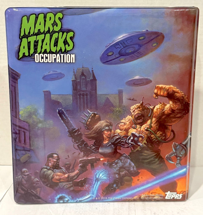2015 Mars Attacks Occupation Empty Trading Card Album Binder Kickstarter Exclusi - TvMovieCards.com