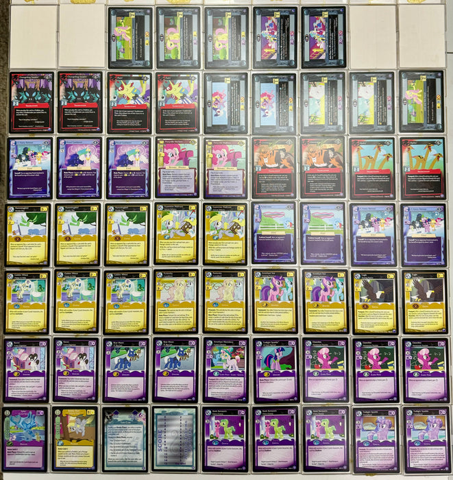 My Little Pony The Crystal Games Spike Theme Deck #f2 MLP Enterplay   - TvMovieCards.com