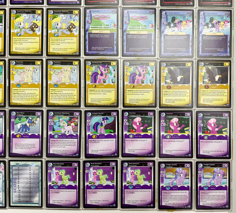 My Little Pony The Crystal Games Spike Theme Deck #f2 MLP Enterplay   - TvMovieCards.com