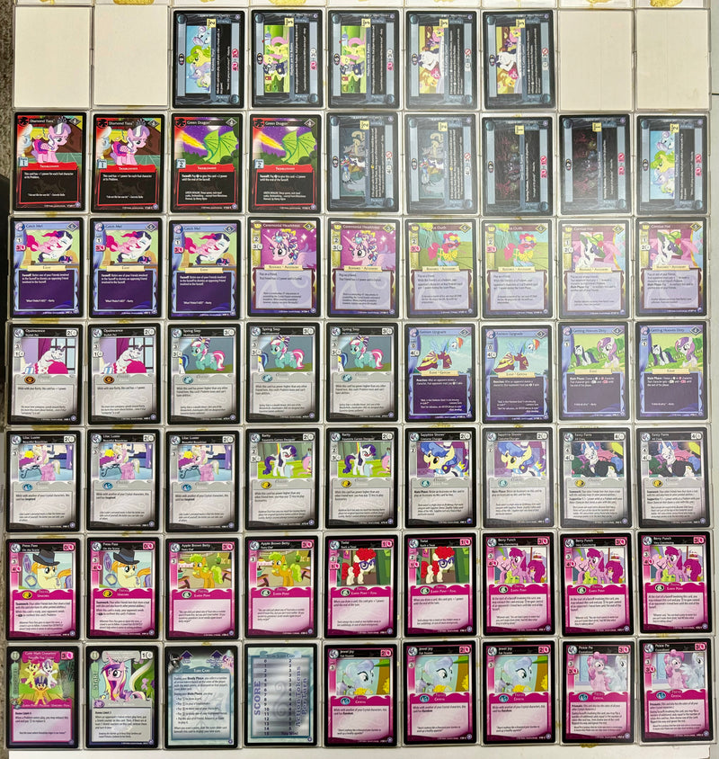 My Little Pony Crystal Games Cutie Mark Crusaders Theme Deck #f1 MLP Enterplay   - TvMovieCards.com