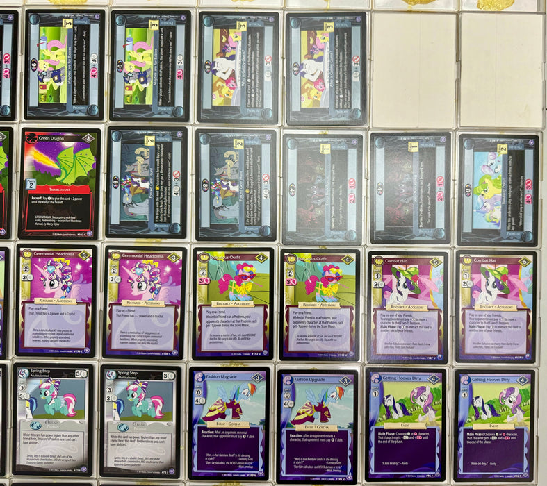 My Little Pony Crystal Games Cutie Mark Crusaders Theme Deck #f1 MLP Enterplay   - TvMovieCards.com