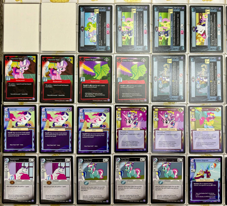 My Little Pony Crystal Games Cutie Mark Crusaders Theme Deck #f1 MLP Enterplay   - TvMovieCards.com