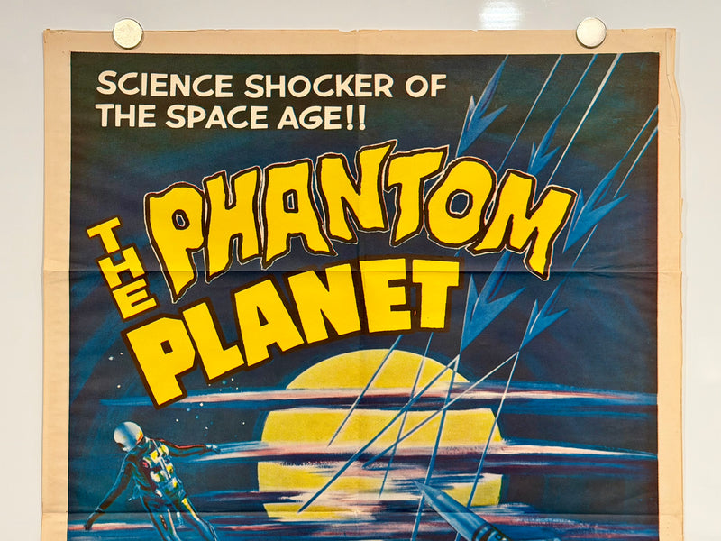 1962 The Phantom Planet 1SH Original Sci-Fi Movie Poster 27 x 41 Dean Fredericks - TvMovieCards.com