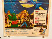 1962 The Phantom Planet 1SH Original Sci-Fi Movie Poster 27 x 41 Dean Fredericks - TvMovieCards.com