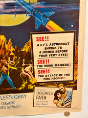 1962 The Phantom Planet 1SH Original Sci-Fi Movie Poster 27 x 41 Dean Fredericks - TvMovieCards.com