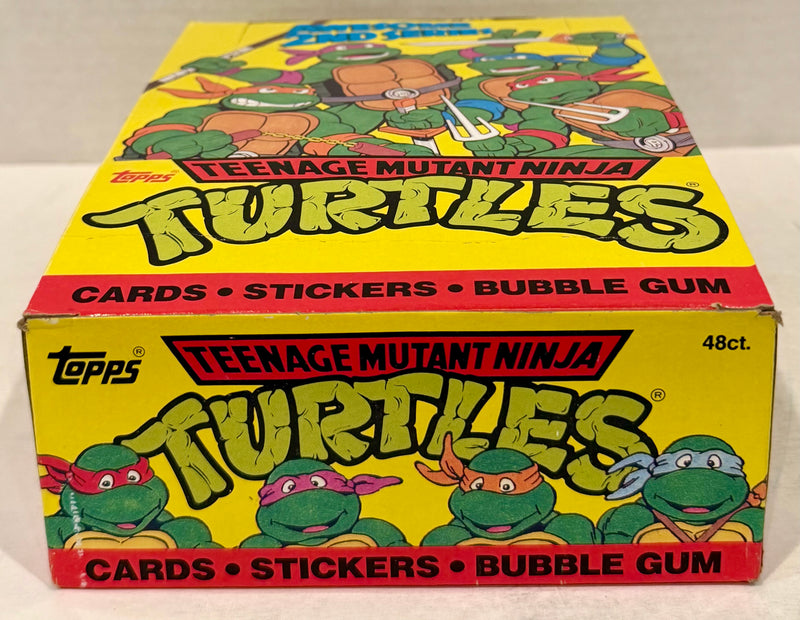 Teenage Mutant Ninja Turtles Cartoon 2nd Series Vintage Card Box 48 Packs Topps
