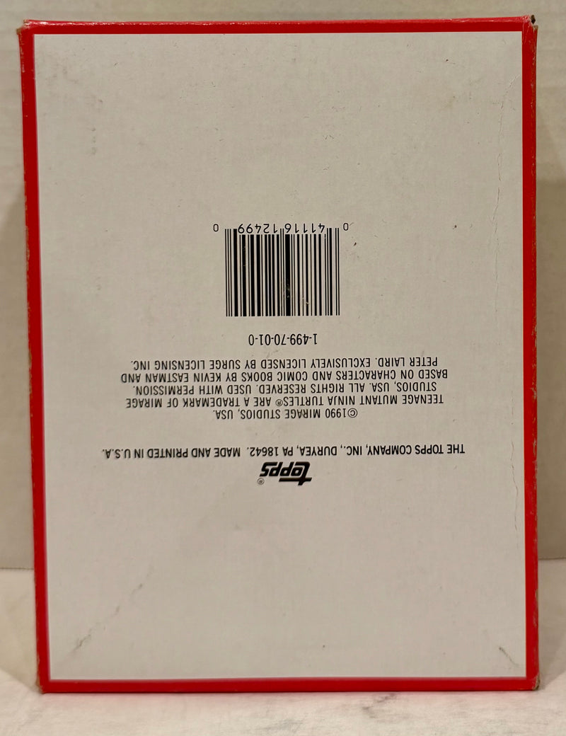 Teenage Mutant Ninja Turtles Cartoon 2nd Series Vintage Card Box 48 Packs Topps