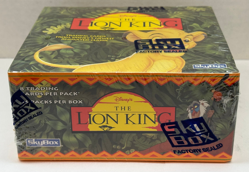 Lion King Series 1 One Disney Movie Card Box 36 Packs Skybox 1994   - TvMovieCards.com