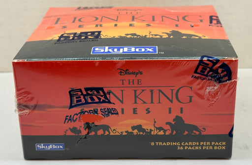 Lion King Series Two 2 Disney Movie Card Box 36 Packs Skybox 1994   - TvMovieCards.com
