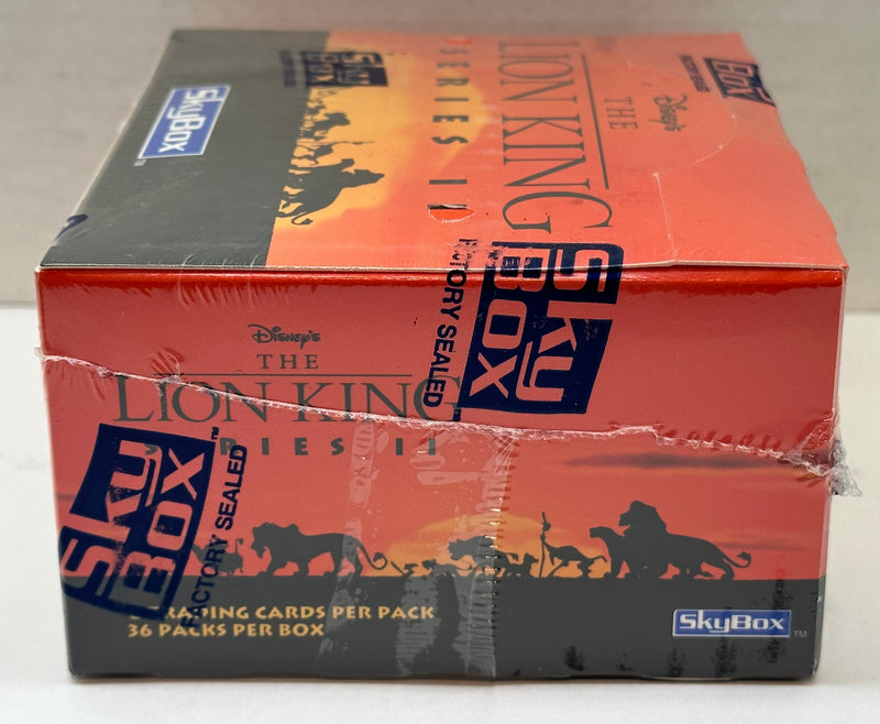 Lion King Series Two 2 Disney Movie Card Box 36 Packs Skybox 1994   - TvMovieCards.com