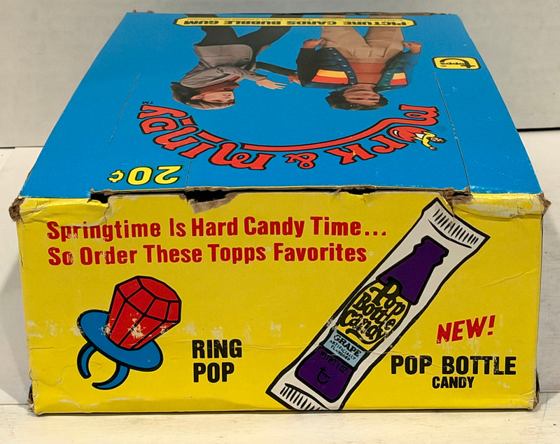Mork & Mindy TV Show Vintage Bubble Gum Wax Card Box 36 Packs Topps 1978 FULL