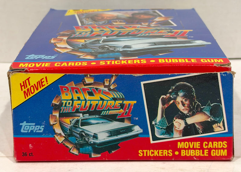 Back to the Future II Movie Closeout Vintage Card Box 36 Packs Topps 1989