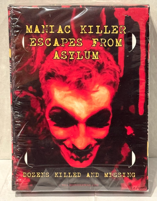 2014 Monsterwax Monsters and Maniacs Trading Card Box Factory Sealed - TvMovieCards.com