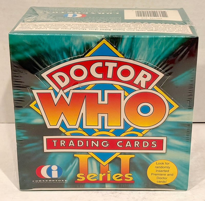 Doctor Who Series III Three Trading Card Box 36 Packs Cornerstone 1995