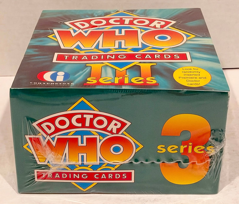 Doctor Who Series III Three Trading Card Box 36 Packs Cornerstone 1995