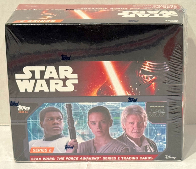 2016 Star Wars The Force Awakens Series 2 Retail Trading Card Box 24 Packs - TvMovieCards.com