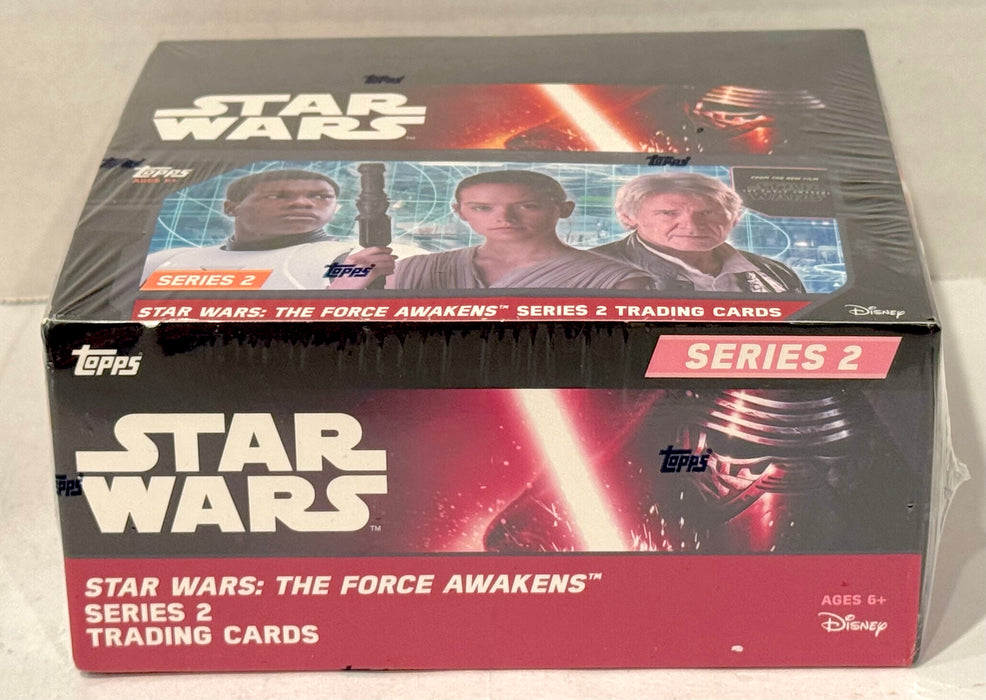 2016 Star Wars The Force Awakens Series 2 Retail Trading Card Box 24 Packs - TvMovieCards.com