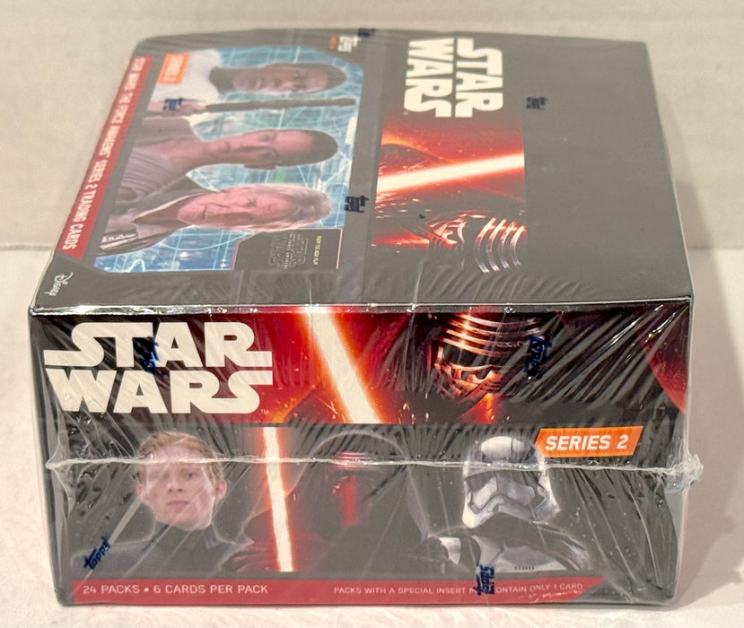 2016 Star Wars The Force Awakens Series 2 Retail Trading Card Box 24 Packs - TvMovieCards.com
