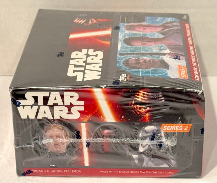 2016 Star Wars The Force Awakens Series 2 Retail Trading Card Box 24 Packs - TvMovieCards.com