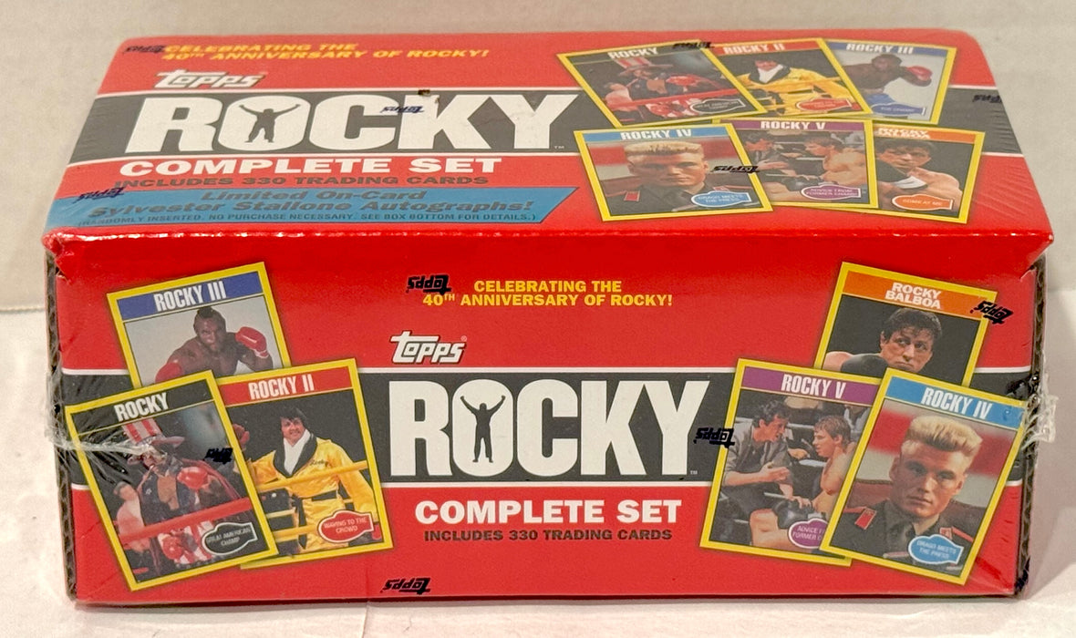 2016 Rocky 40th Anniversary 330 Card Trading Card Set Topps Factory Sealed - TvMovieCards.com