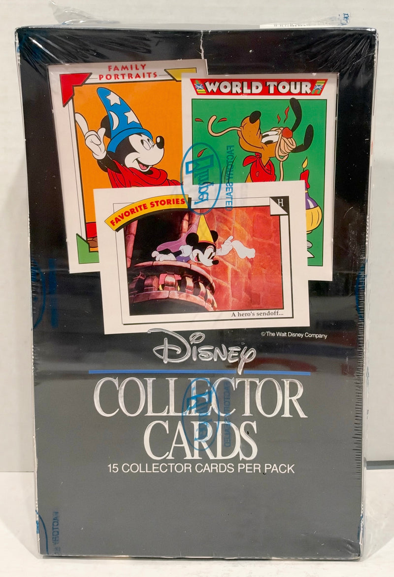 Disney Collector Cards Series 1 Vintage Card Box 36 Packs Impel 1991