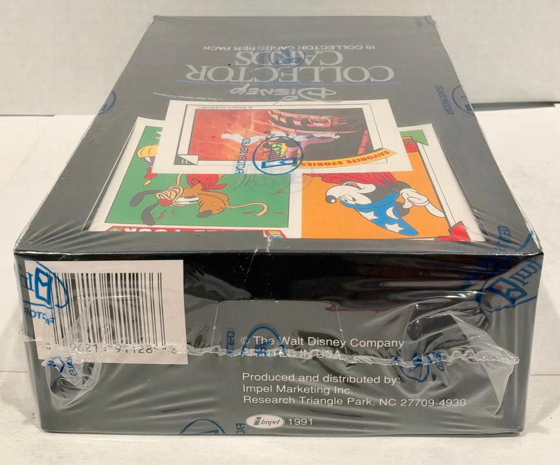 Disney Collector Cards Series 1 Vintage Card Box 36 Packs Impel 1991