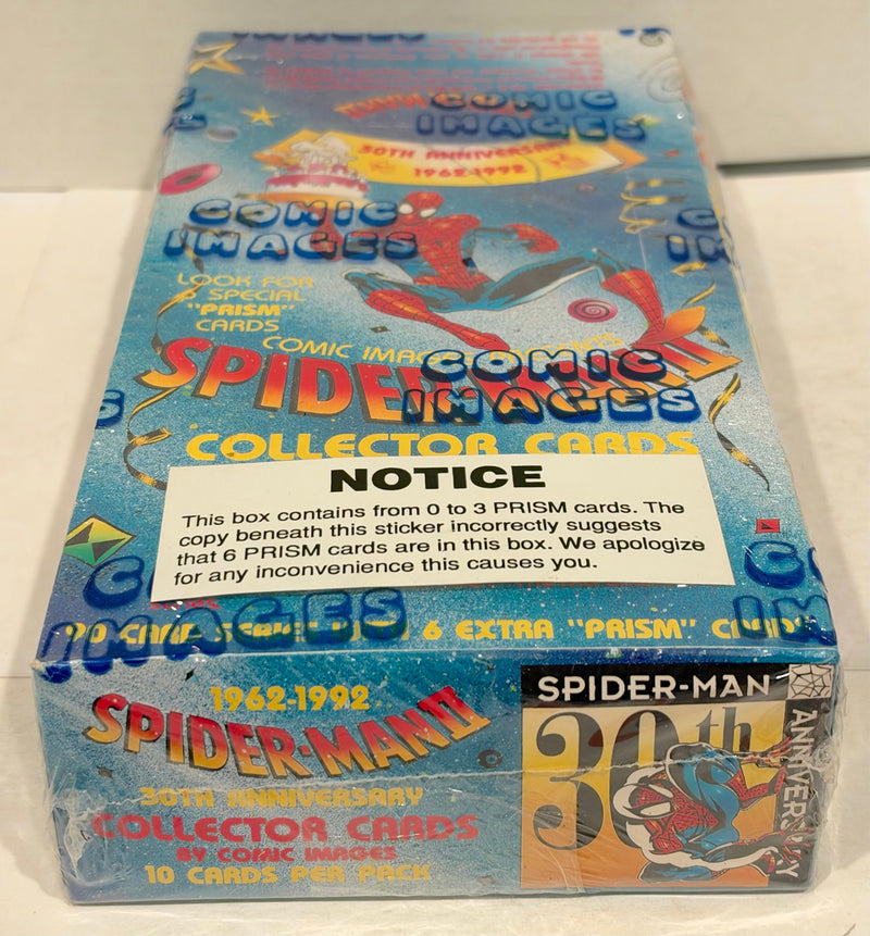 Spider-Man II 30th Anniversary Card Box 48 Packs Comic Images 1992