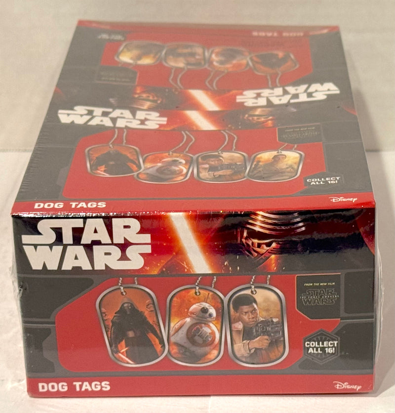2015 Star Wars: The Force Awakens (24 Pack) Dog Tag Box Factory Sealed Topps - TvMovieCards.com