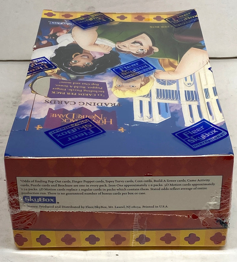 1996 Hunchback of Notre Dame Trading Card Box 48 Pack Factory Sealed Skybox   - TvMovieCards.com
