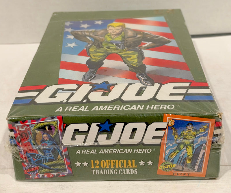 1991 GI Joe American Hero Factory Sealed Trading Card Box 36 PACKS Impel
