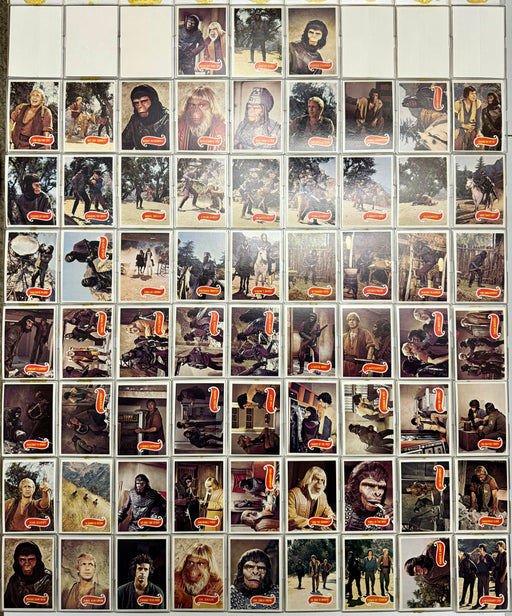 Planet of the Apes 1975 Topps Vintage Trading Card Set 66 Cards   - TvMovieCards.com